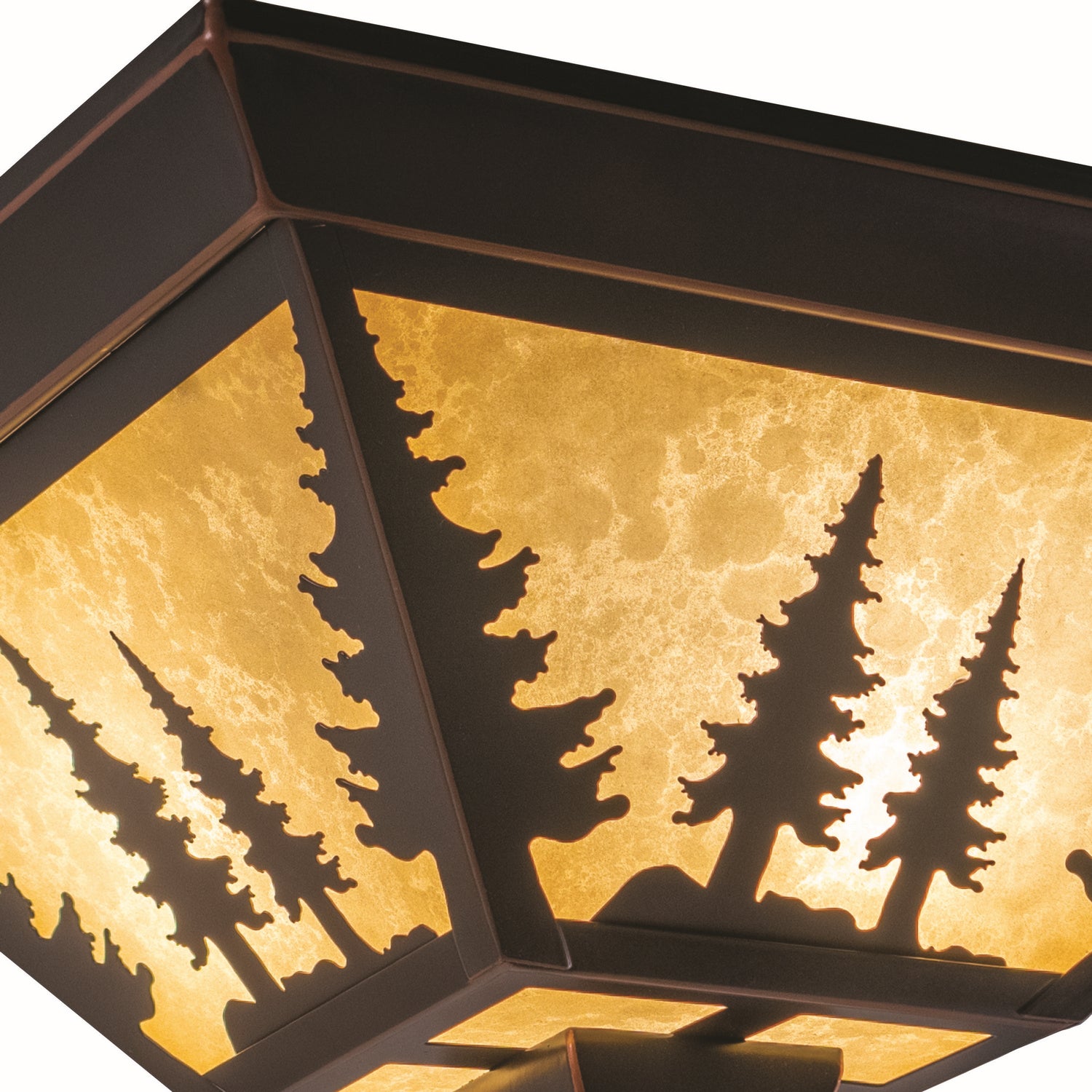 Vaxcel - CC55514BBZ - Three Light Flush Mount - Yosemite - Burnished Bronze