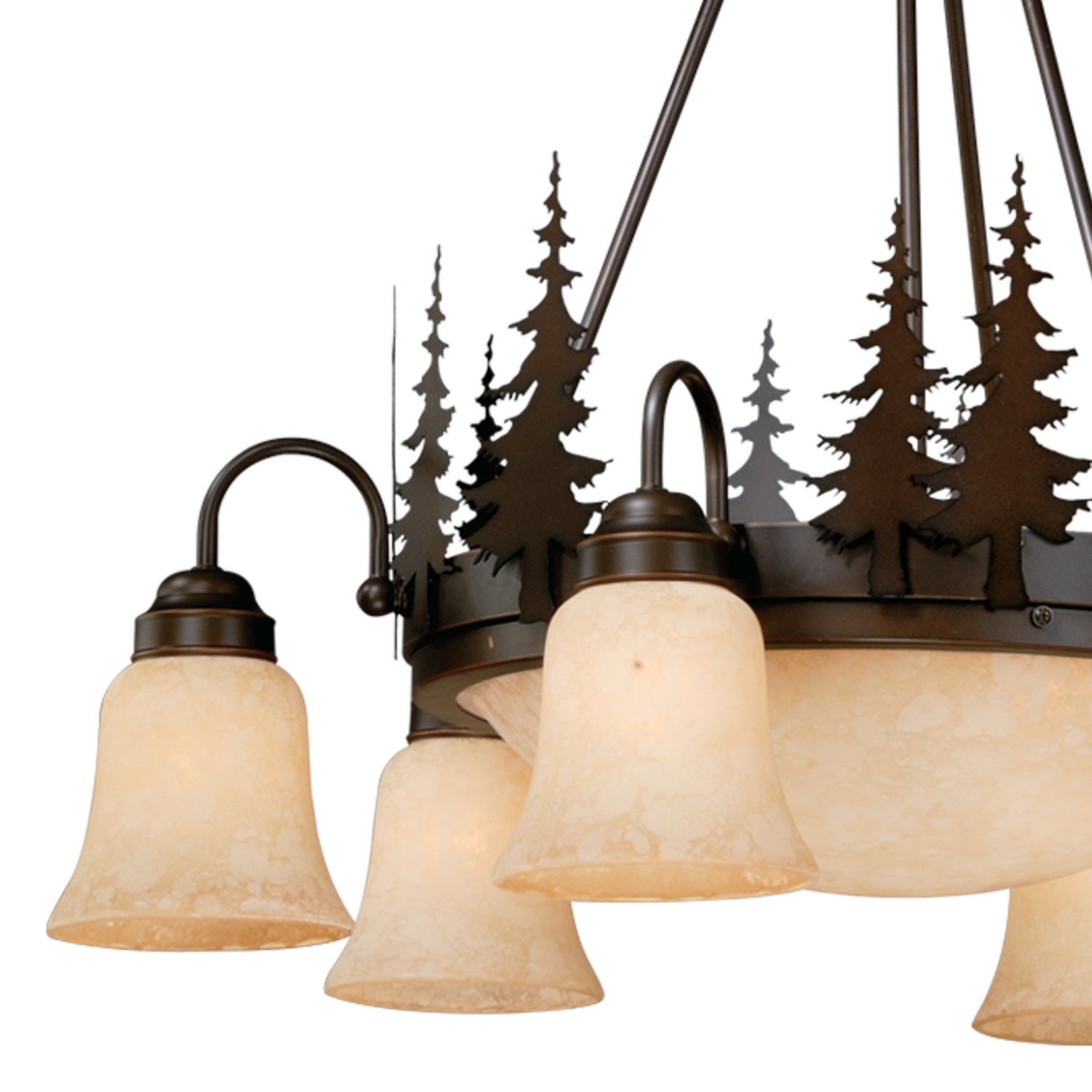 Vaxcel - CH55506BBZ - Nine Light Chandelier - Yosemite - Burnished Bronze