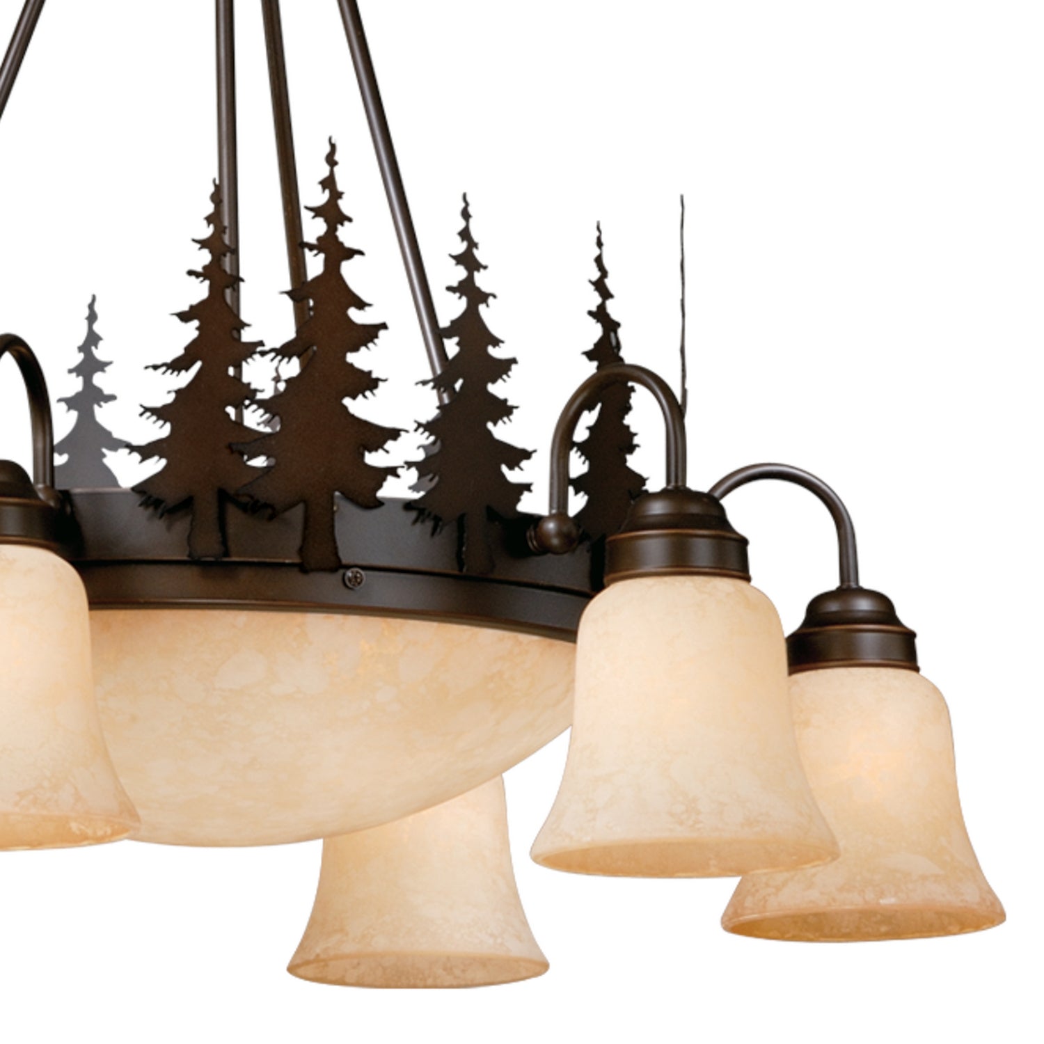 Vaxcel - CH55506BBZ - Nine Light Chandelier - Yosemite - Burnished Bronze