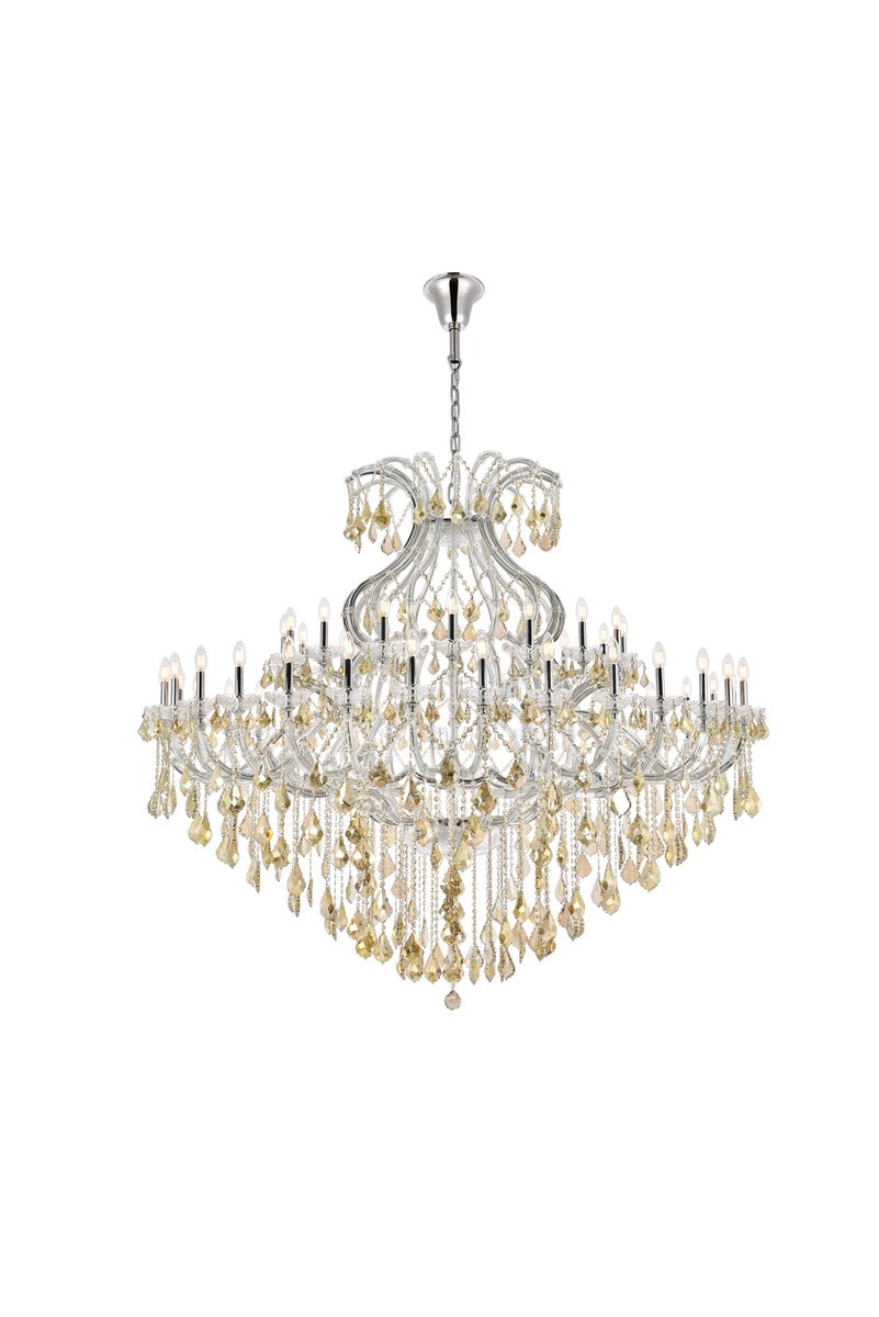 Elegant Lighting - 2800G72C-GT/RC - 49 Light Chandelier - Maria Theresa - Chrome