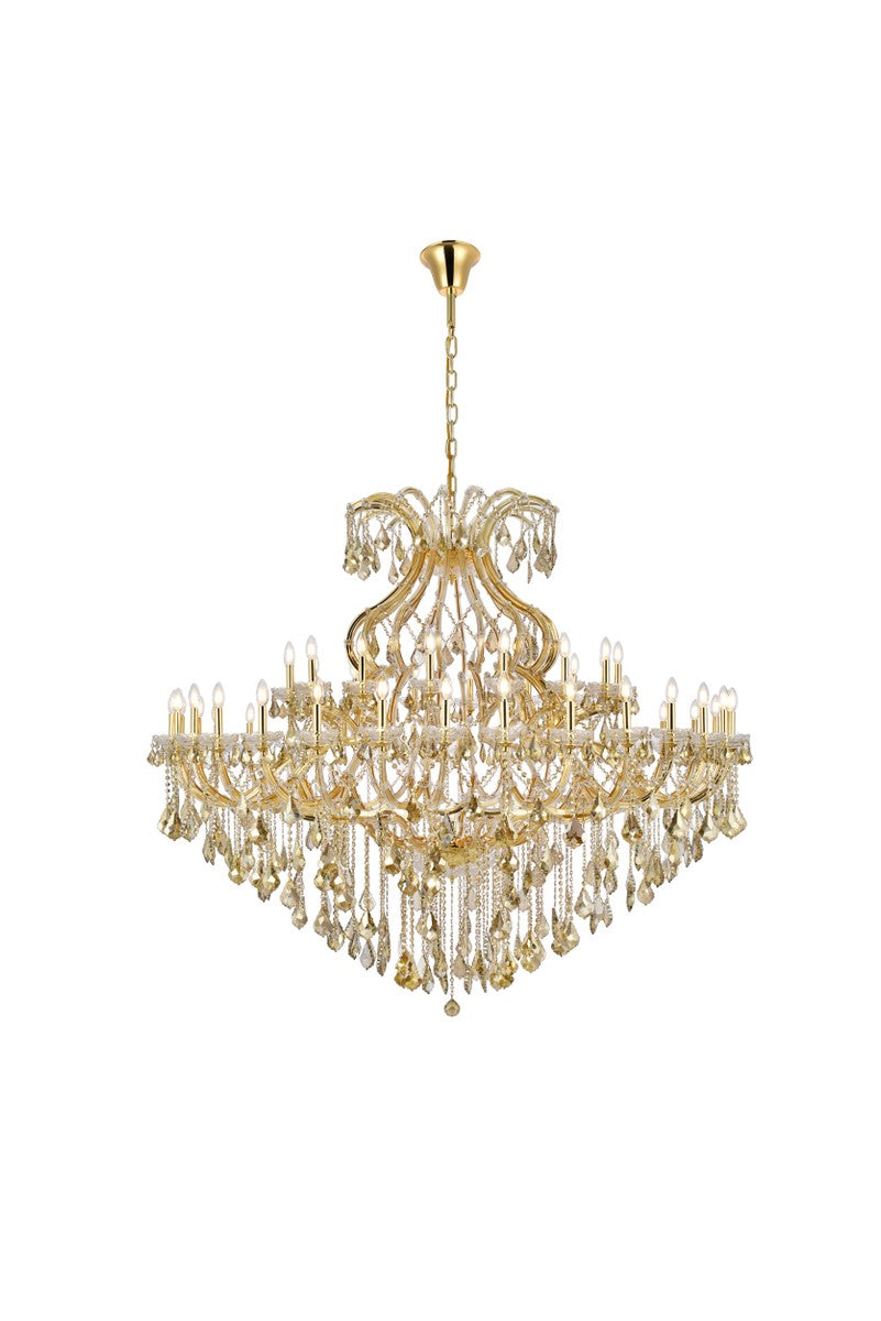 Elegant Lighting - 2800G72G-GT/RC - 49 Light Chandelier - Maria Theresa - Gold