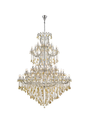 Elegant Lighting - 2800G96C-GT/RC - 85 Light Chandelier - Maria Theresa - Chrome