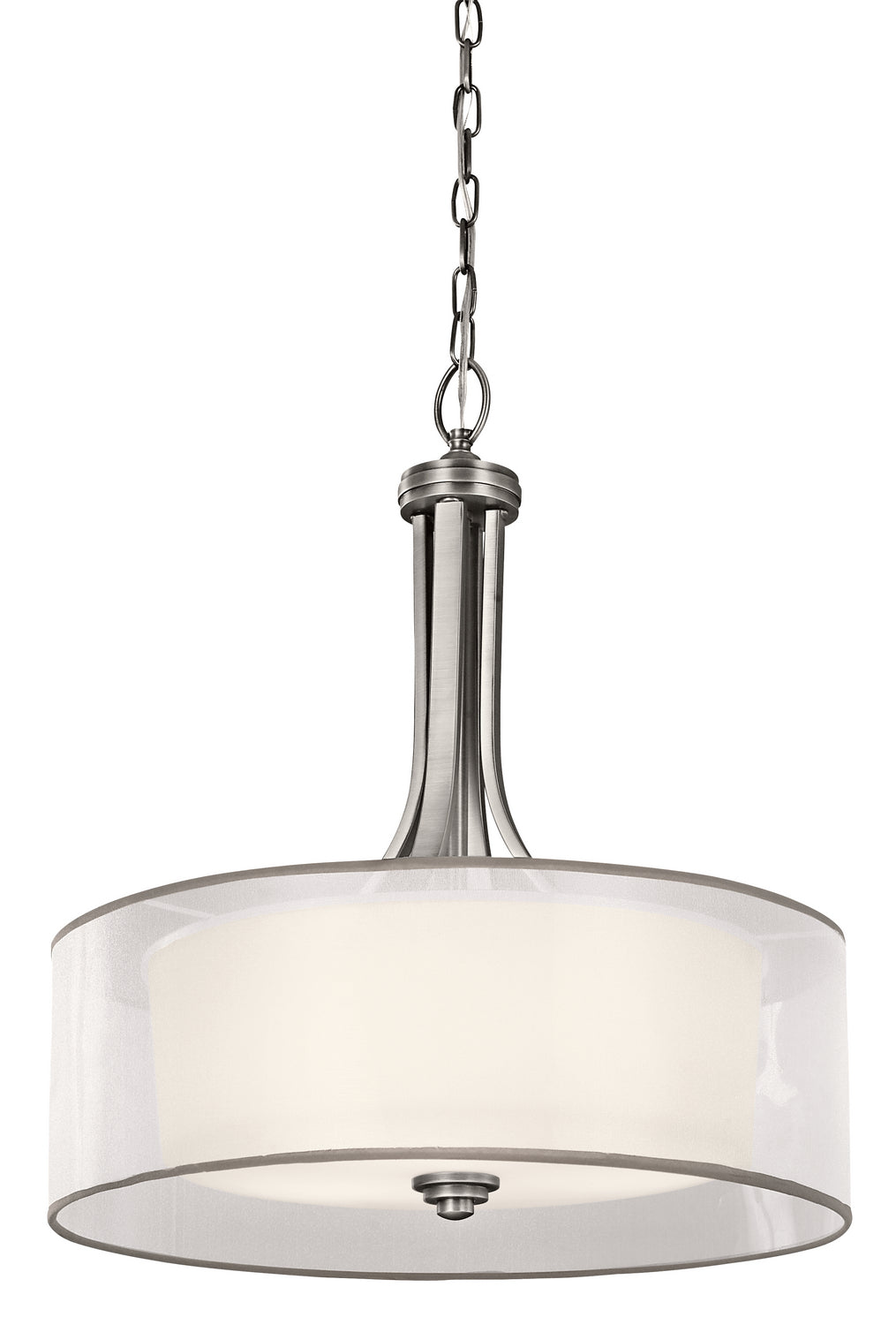 Kichler - 42385AP - Four Light Pendant - Lacey - Antique Pewter