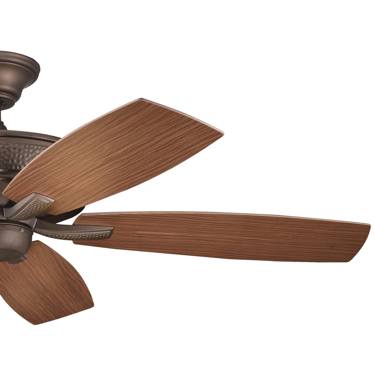 Kichler - 310103WCP - 52"Ceiling Fan - Monarch Ii Patio - Weathered Copper Powder Coat