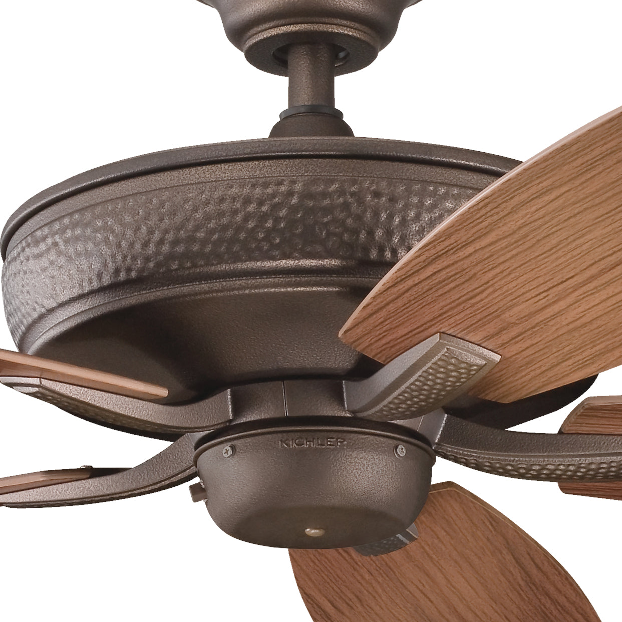 Kichler - 310103WCP - 52"Ceiling Fan - Monarch Ii Patio - Weathered Copper Powder Coat