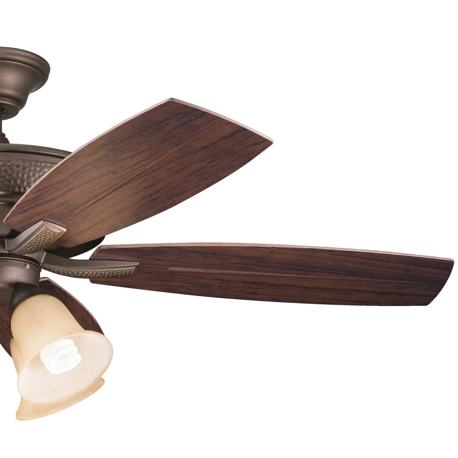 Kichler - 310103WCP - 52"Ceiling Fan - Monarch Ii Patio - Weathered Copper Powder Coat