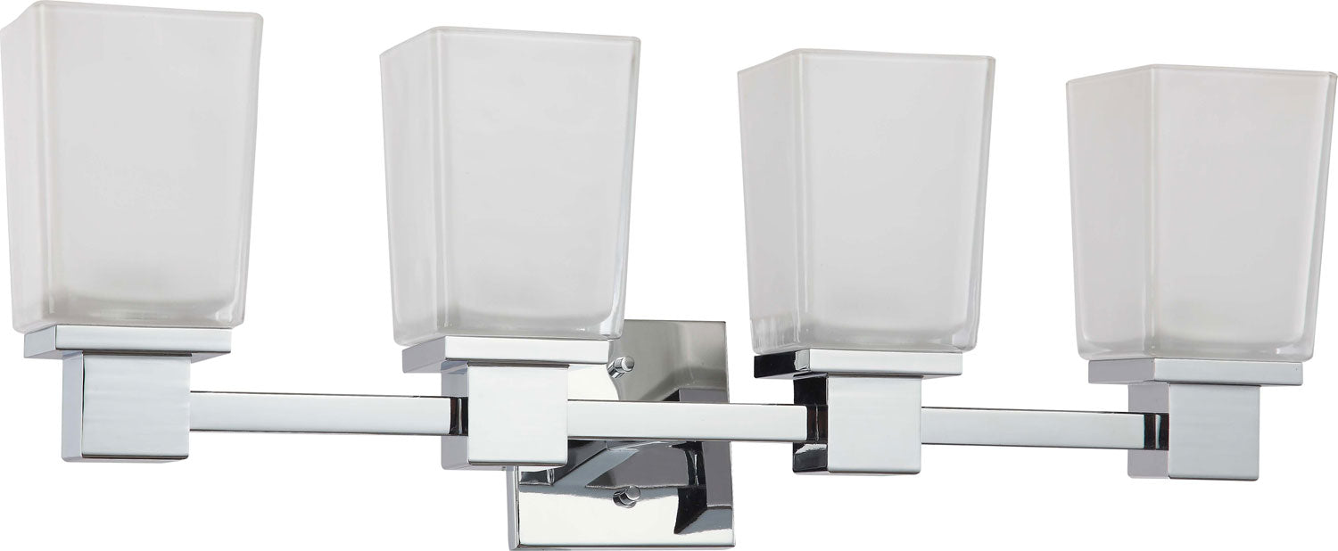 Nuvo Lighting - 60-4004 - Four Light Vanity - Parker - Polished Chrome