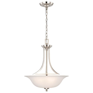 Nuvo Lighting - 60-4147 - Three Light Pendant - Surrey - Brushed Nickel