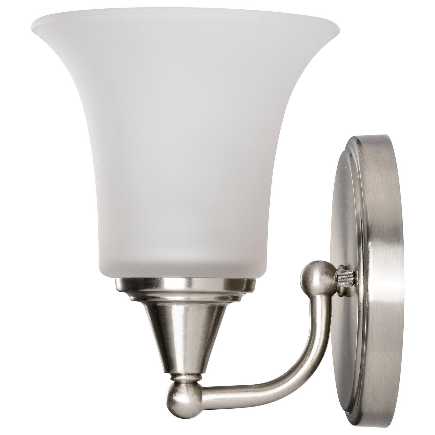 Nuvo Lighting - 60-4141 - One Light Vanity - Surrey - Brushed Nickel