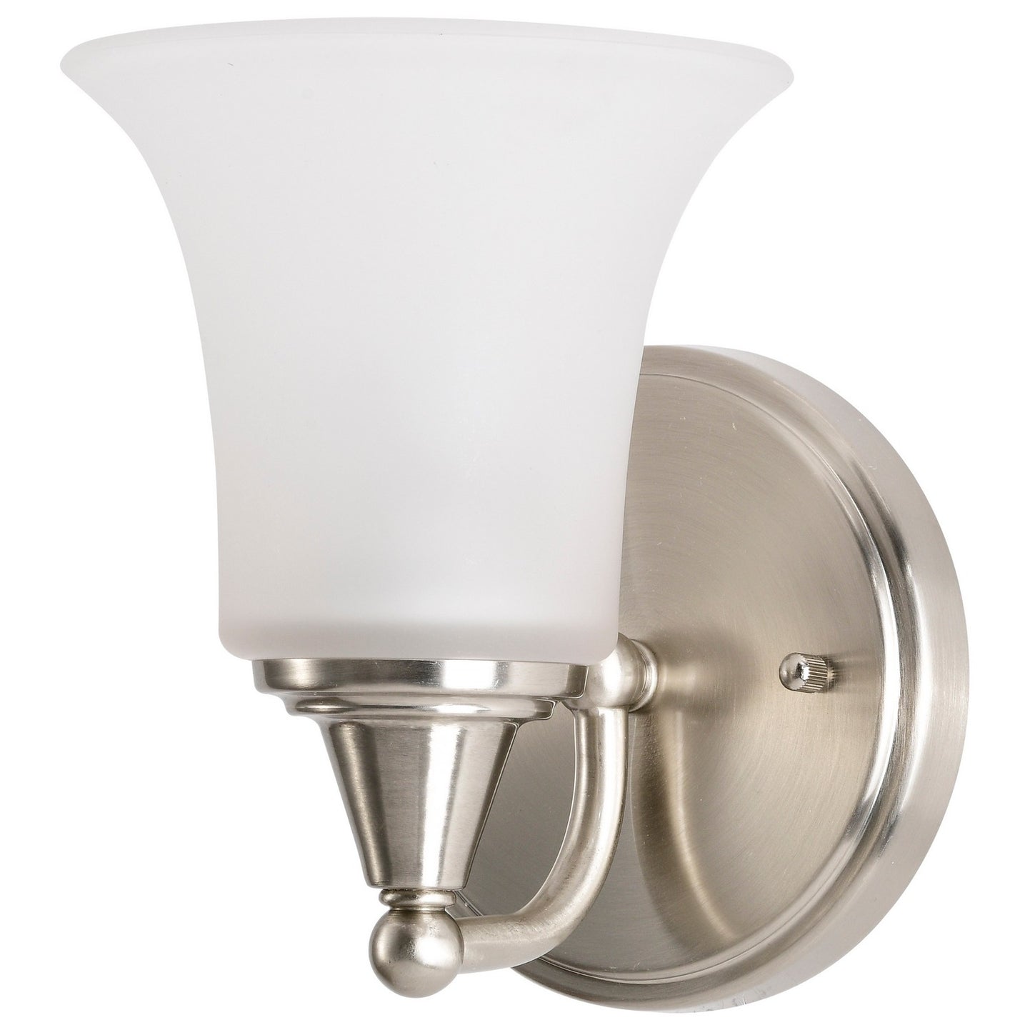 Nuvo Lighting - 60-4141 - One Light Vanity - Surrey - Brushed Nickel