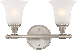 Nuvo Lighting - 60-4142 - Two Light Vanity - Surrey - Brushed Nickel