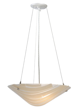 Meyda Tiffany - 112131 - Two Light Inverted Pendant - Bambu - Nickel