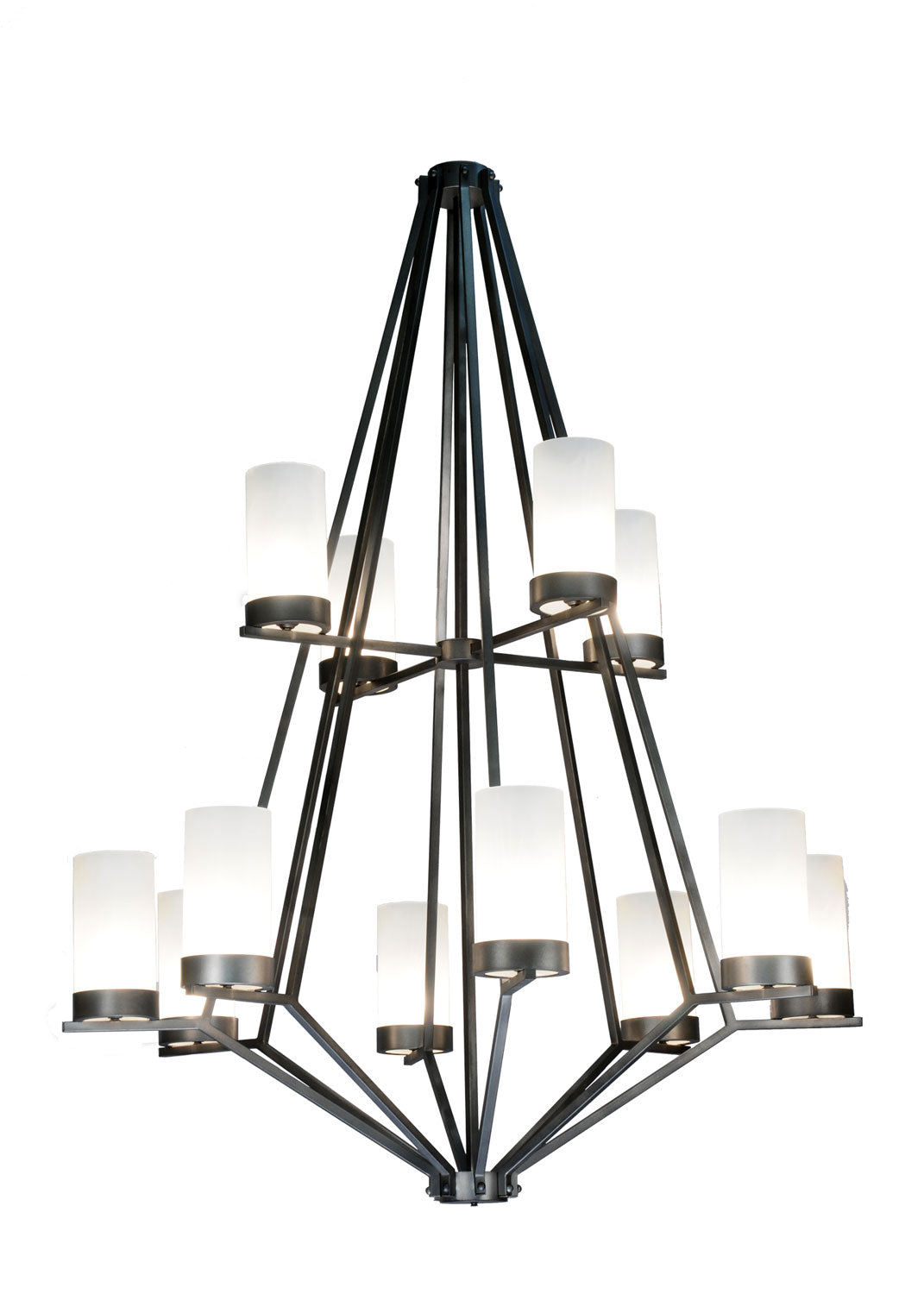 Meyda Tiffany - 115096 - 12 Light Chandelier - Galen - Smoke