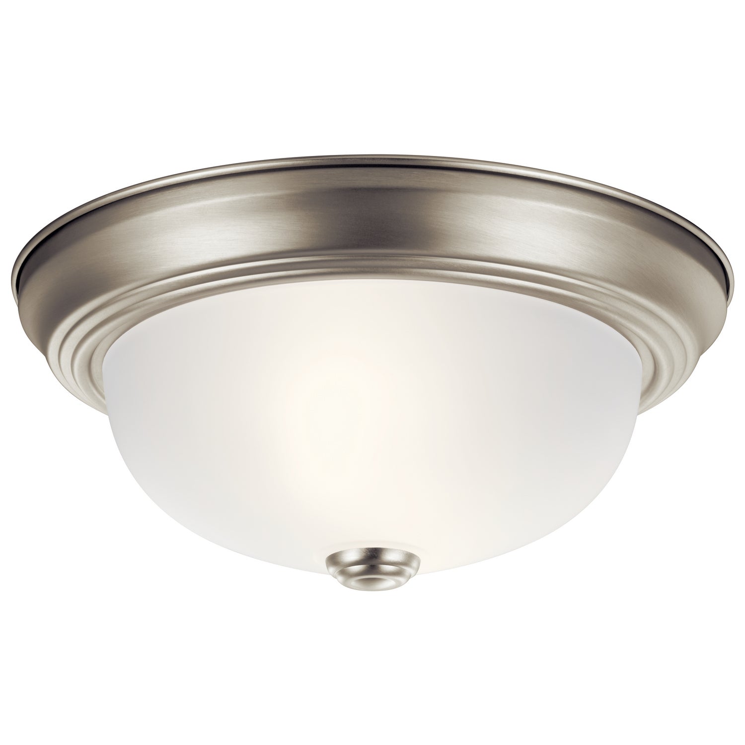 Kichler - 8111NI - Two Light Flush Mount - Brushed Nickel