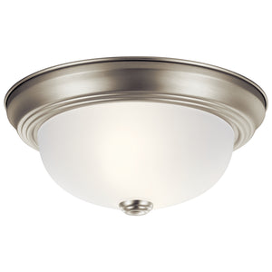 Kichler - 8111NI - Two Light Flush Mount - No Family - Brushed Nickel