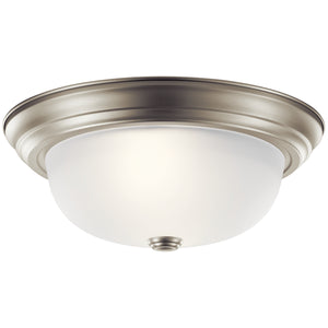 Kichler - 8112NI - Two Light Flush Mount - Brushed Nickel