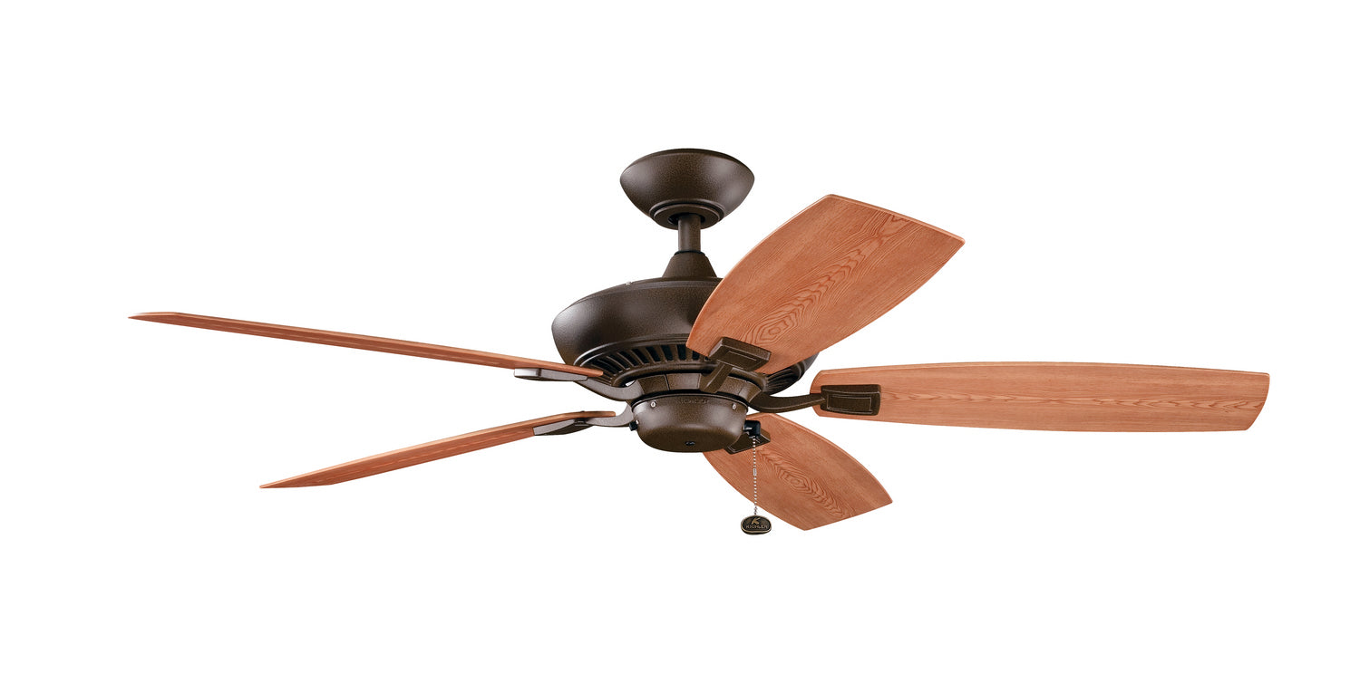 Kichler - 310192TZP - 52"Ceiling Fan - Canfield Patio - Tannery Bronze Powder Coat