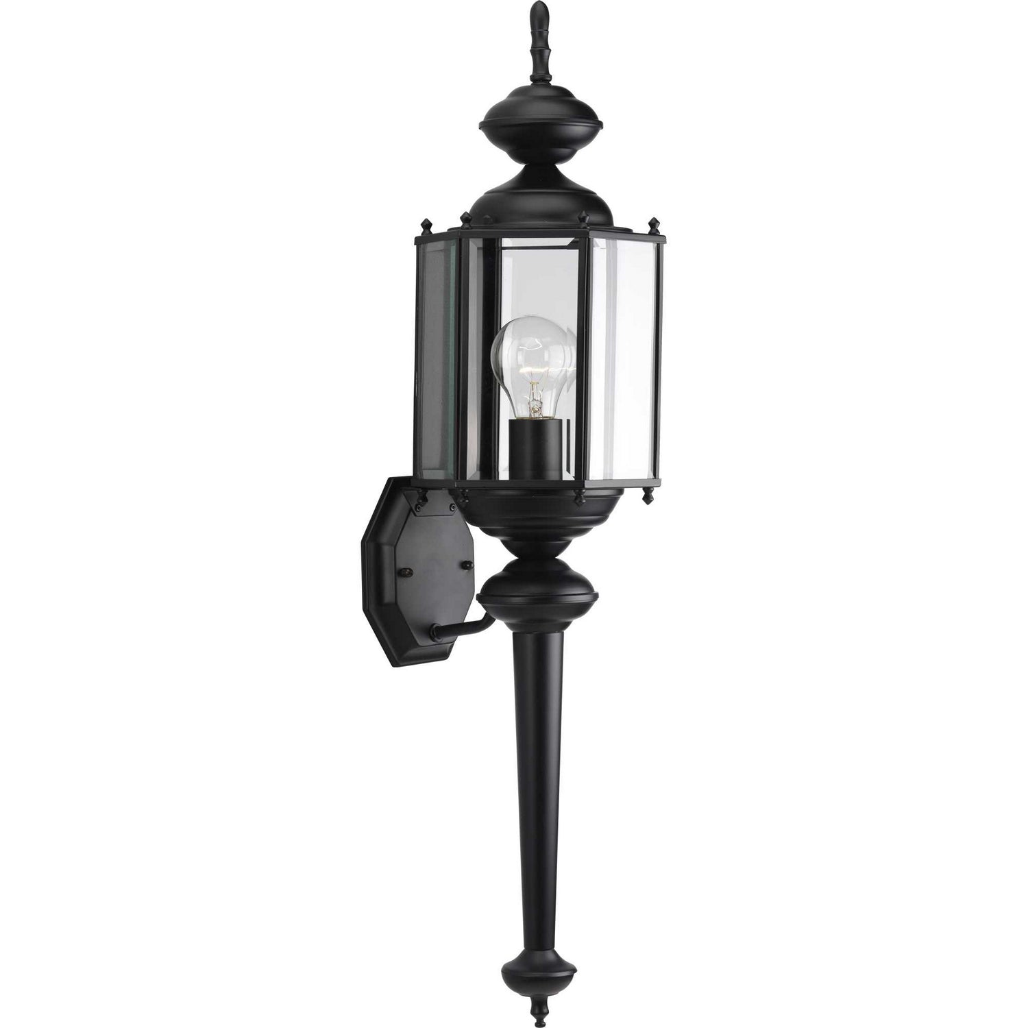 Progress Lighting - P5831-31 - One Light Wall Lantern - Carriage Classics - Black