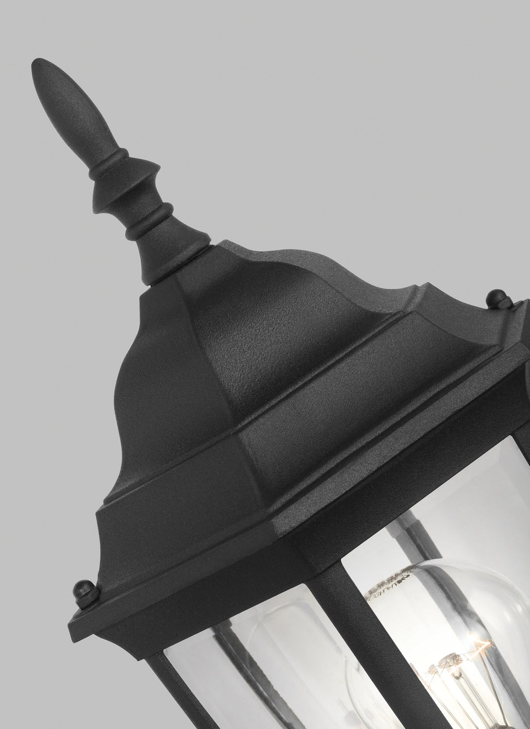 Generation Lighting. - 88940-12 - One Light Outdoor Wall Lantern - Bakersville - Black