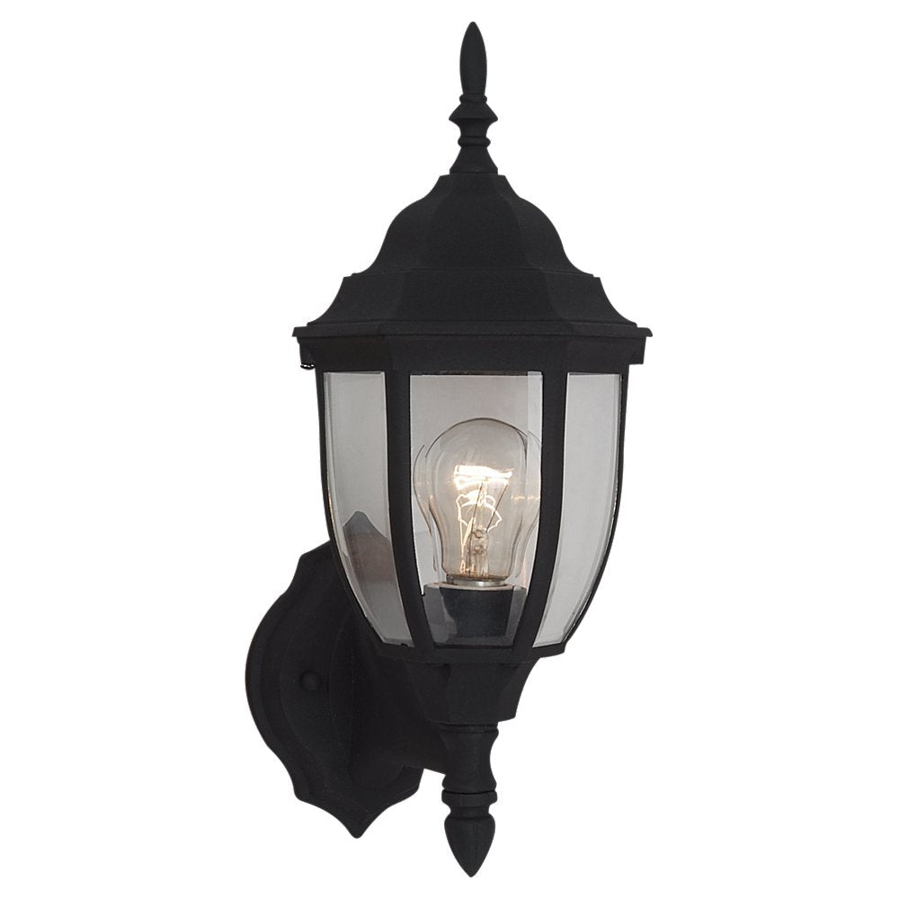 Generation Lighting. - 88940-12 - One Light Outdoor Wall Lantern - Bakersville - Black