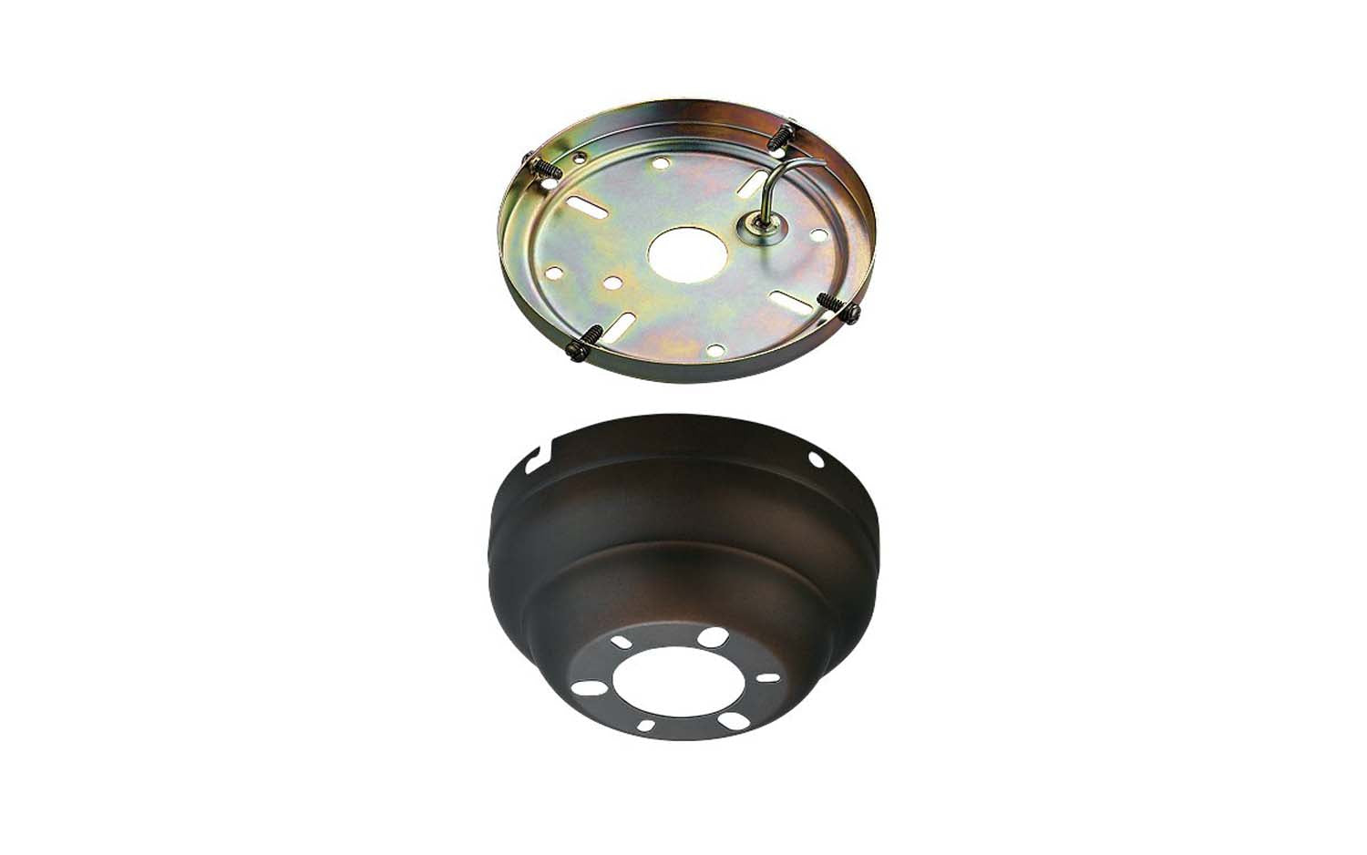 Visual Comfort Fan - MC90RB - Flush Mount Canopy - Universal - Roman Bronze