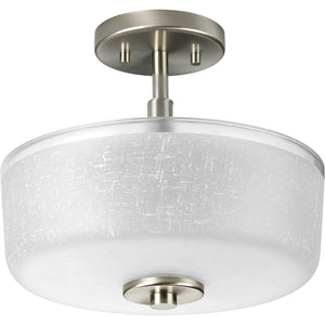 Progress Lighting - P2851-09 - Two Light Close-to-Ceiling - Alexa - Brushed Nickel