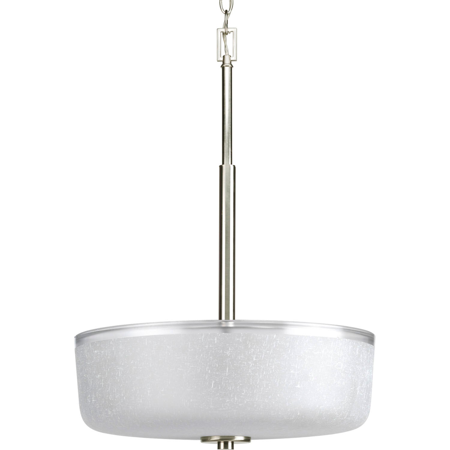 Progress Lighting - P3846-09 - Three Light Foyer Pendant - Alexa - Brushed Nickel