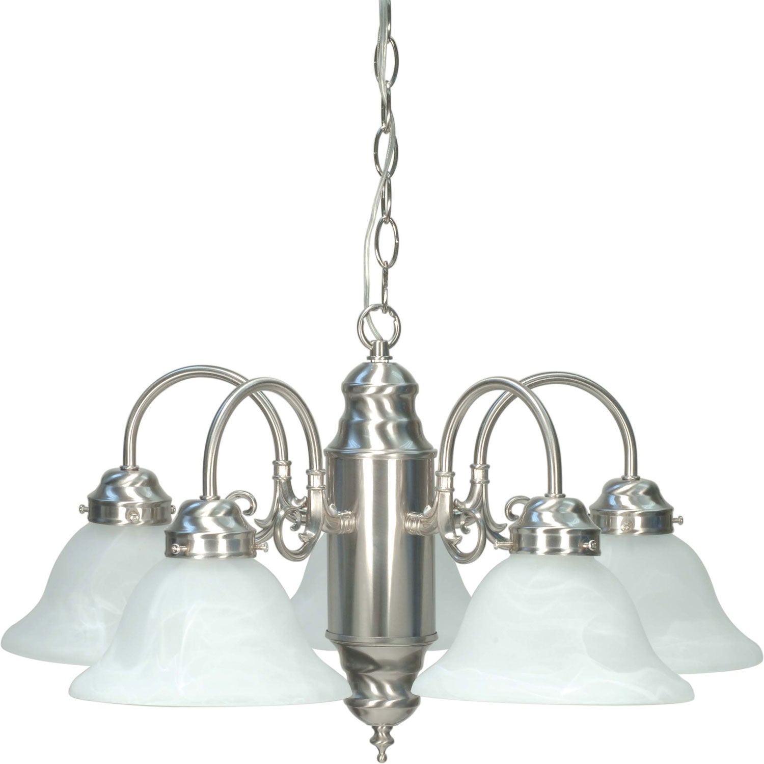 Nuvo Lighting - 60-1290 - Five Light Chandelier - Chandelier - Brushed Nickel