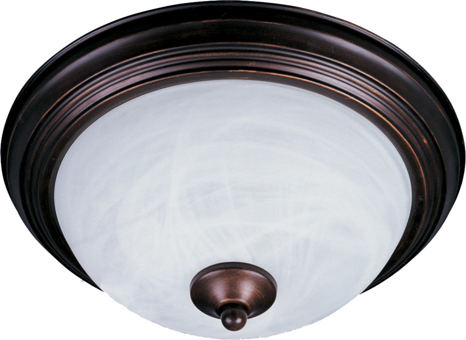Maxim - 5849MROI - Two Light Flush Mount - Essentials - 584x - Oil Rubbed Bronze