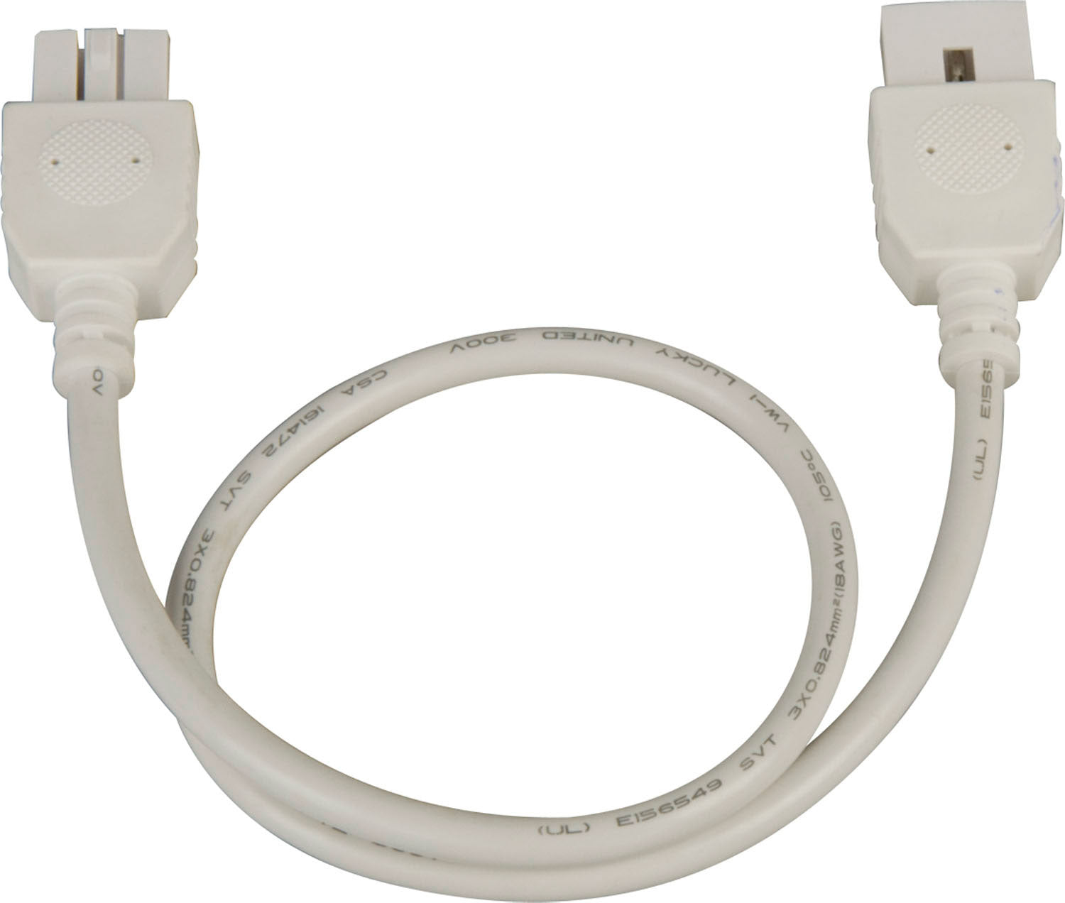 Maxim - 87876WT - 9" Connector Cord - CounterMax MXInterLink4 - White