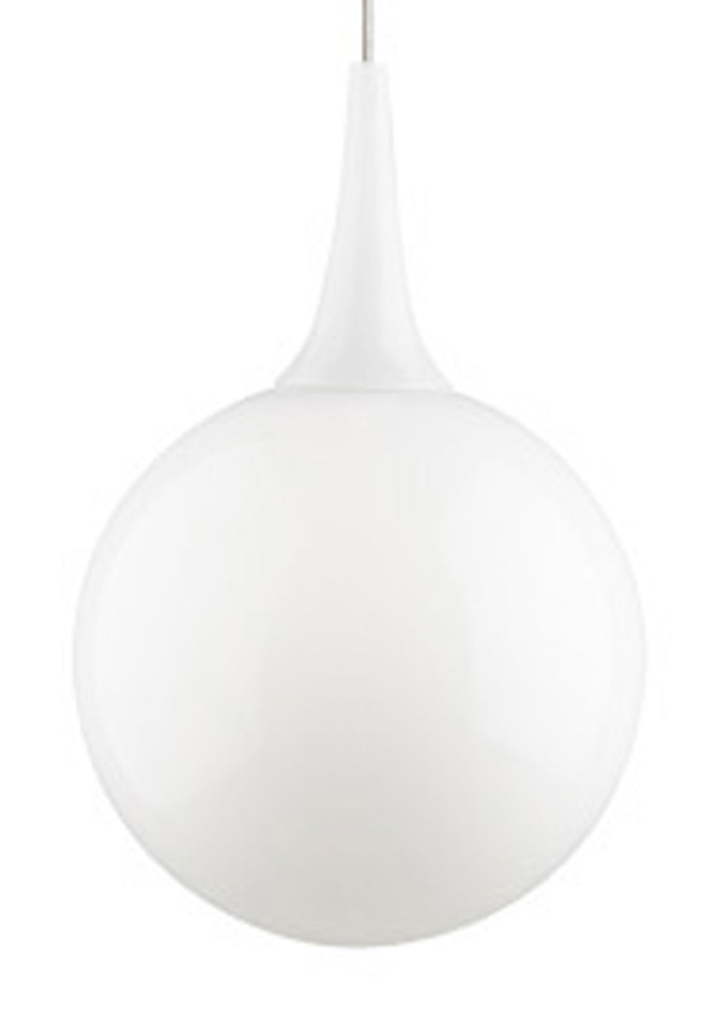 Visual Comfort Modern - 700KLPELWS - One Light Pendant - Pele - Satin Nickel