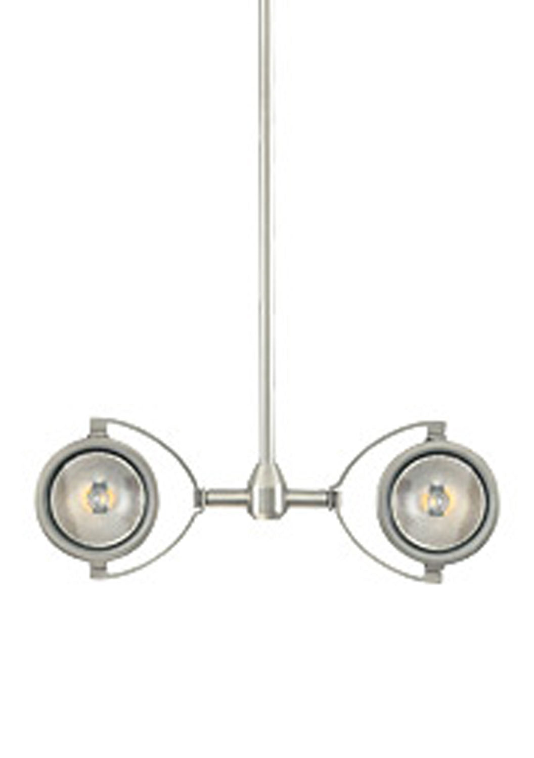 Visual Comfort Modern - 700WMOELT03S - Two Light Head - Elton - Satin Nickel