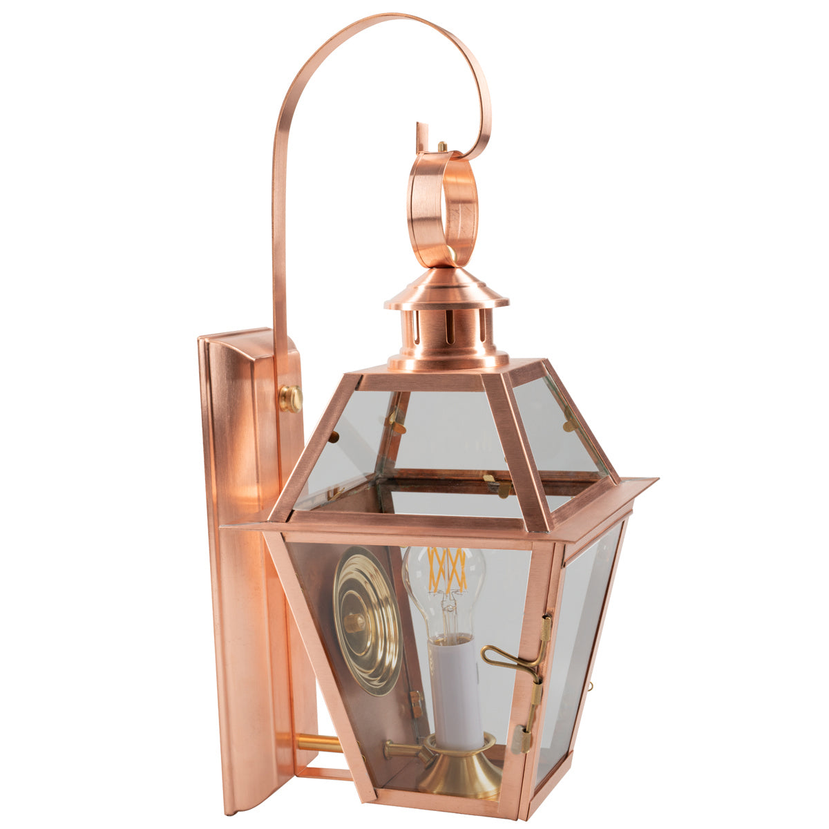 Norwell Lighting - 2253-CO-CL - One Light Wall Mount - Olde Colony - Copper