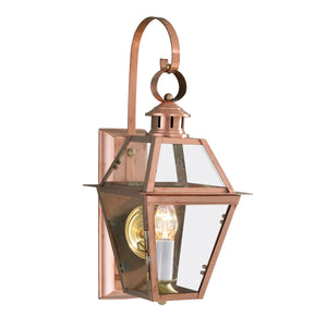 Norwell Lighting - 2253-CO-CL - One Light Wall Mount - Olde Colony - Copper