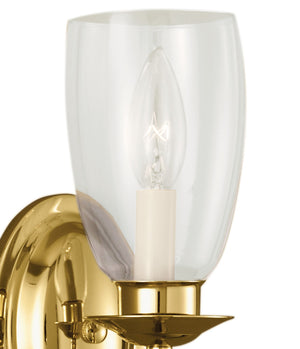 Norwell Lighting - 3306-PB - One Light Wall Sconce - Legacy - Polish Brass