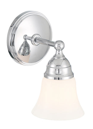 Norwell Lighting - 8581-CH-BSO - One Light Wall Sconce - Sophie - Chrome