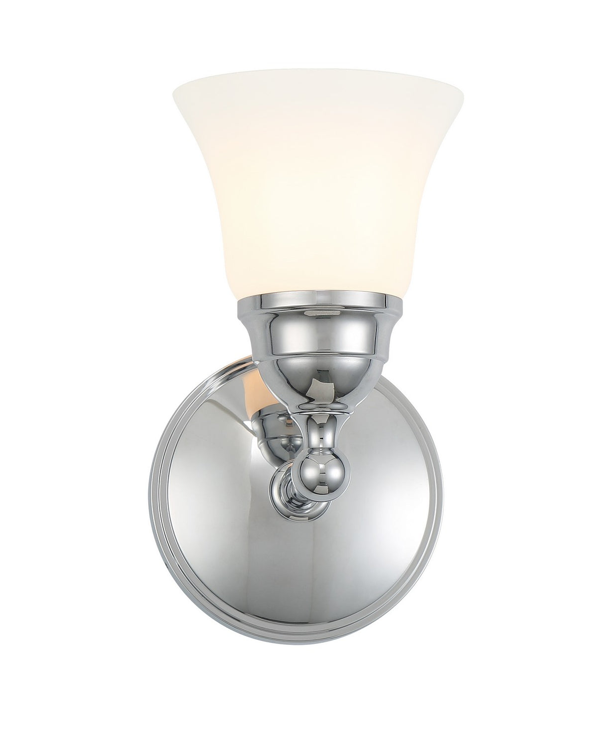 Norwell Lighting - 8581-CH-BSO - One Light Wall Sconce - Sophie - Chrome