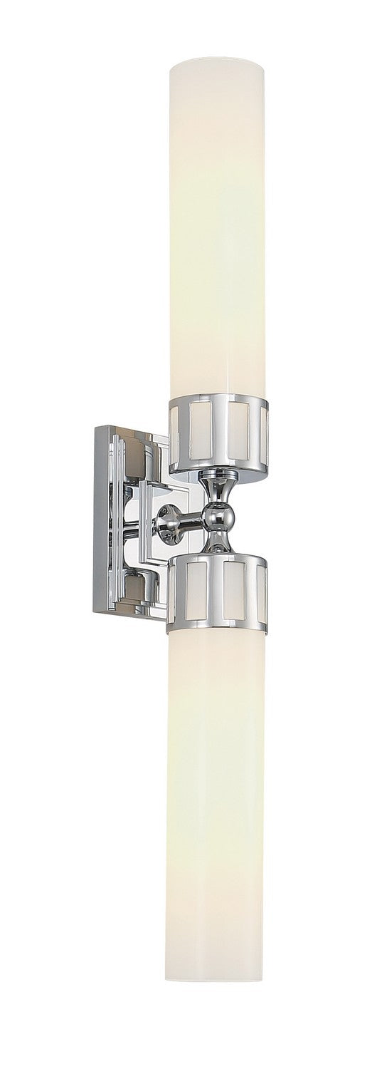 Norwell Lighting - 9652-CH-SO - Two Light Wall Sconce - Astor - Chrome