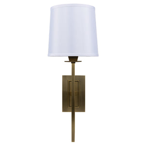 Norwell Lighting - 9675-AG-WS - One Light Wall Sconce - Maya - Aged Brass