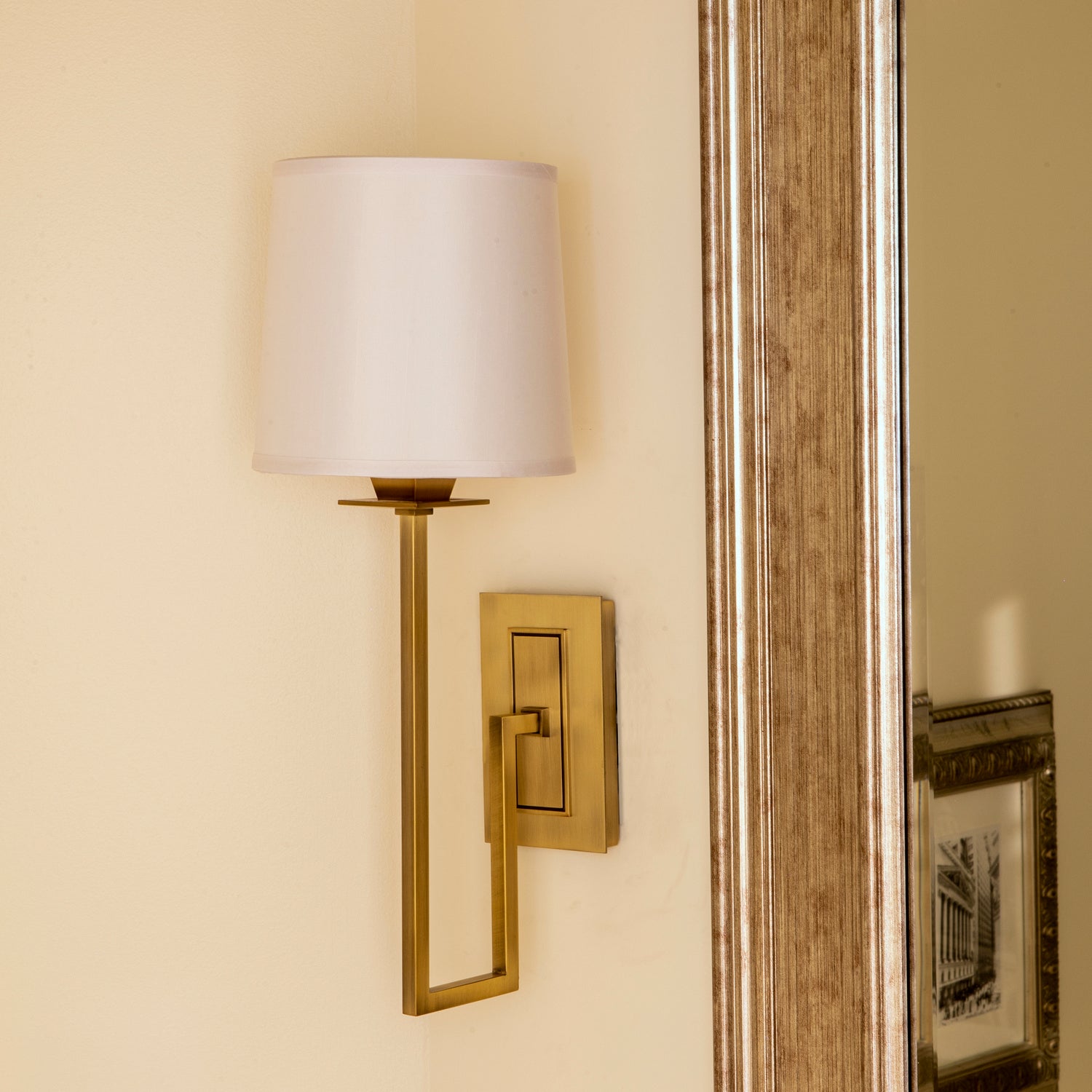 Norwell Lighting - 9675-AG-WS - One Light Wall Sconce - Maya - Aged Brass