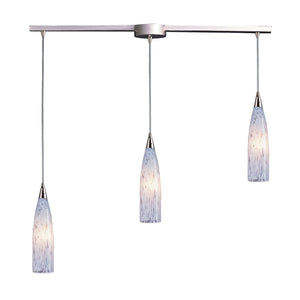 ELK Home - 501-3L-SW - Three Light Pendant - Lungo - Satin Nickel