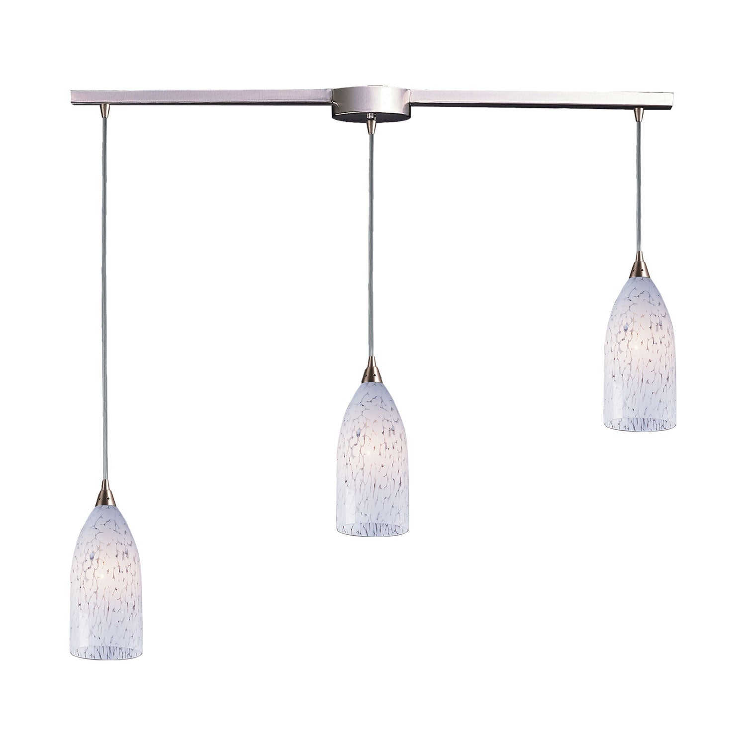 ELK Home - 502-3L-SW - Three Light Pendant - Verona - Satin Nickel