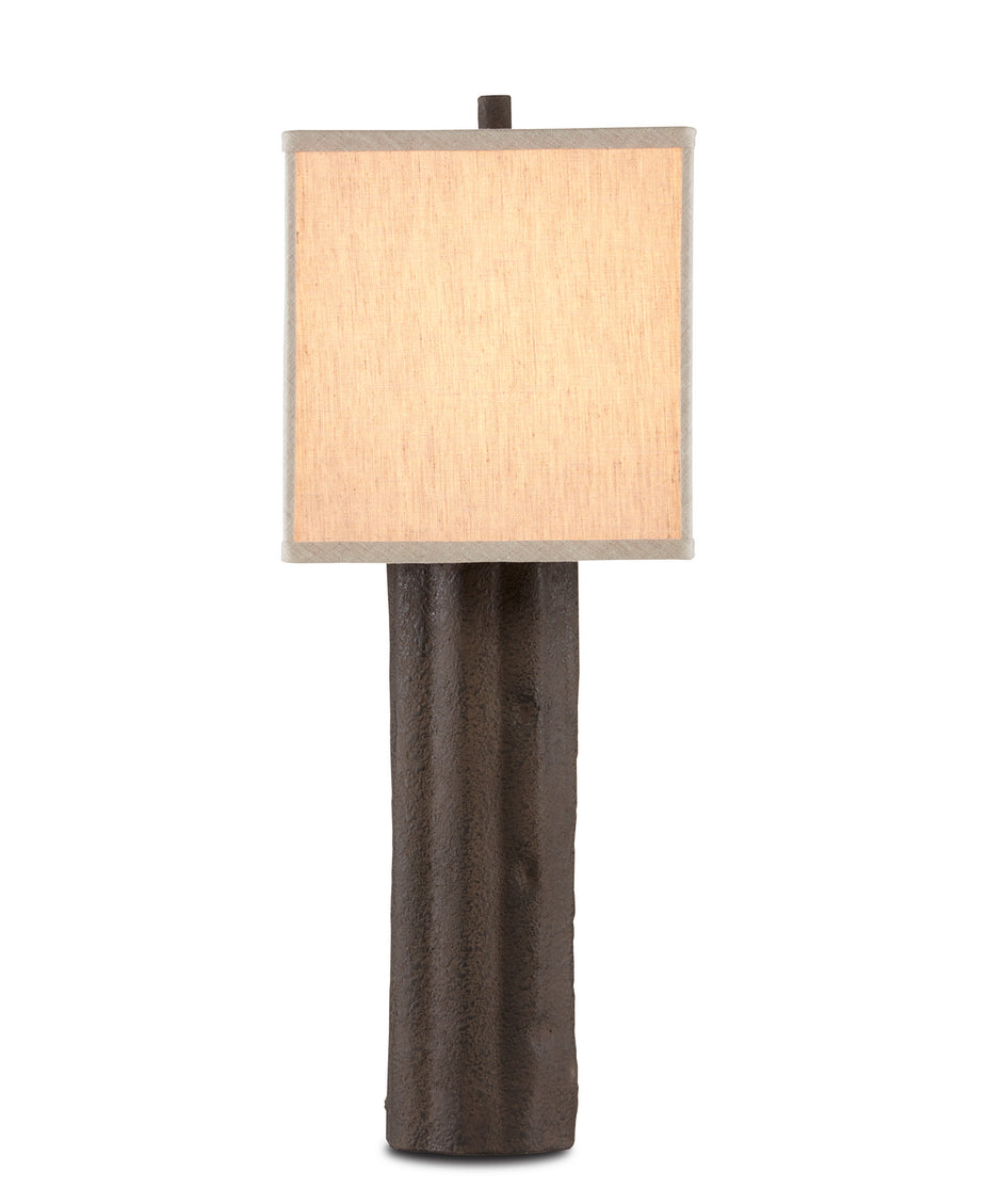 Currey and Company - 6868 - One Light Table Lamp - Caravan - Molé Black