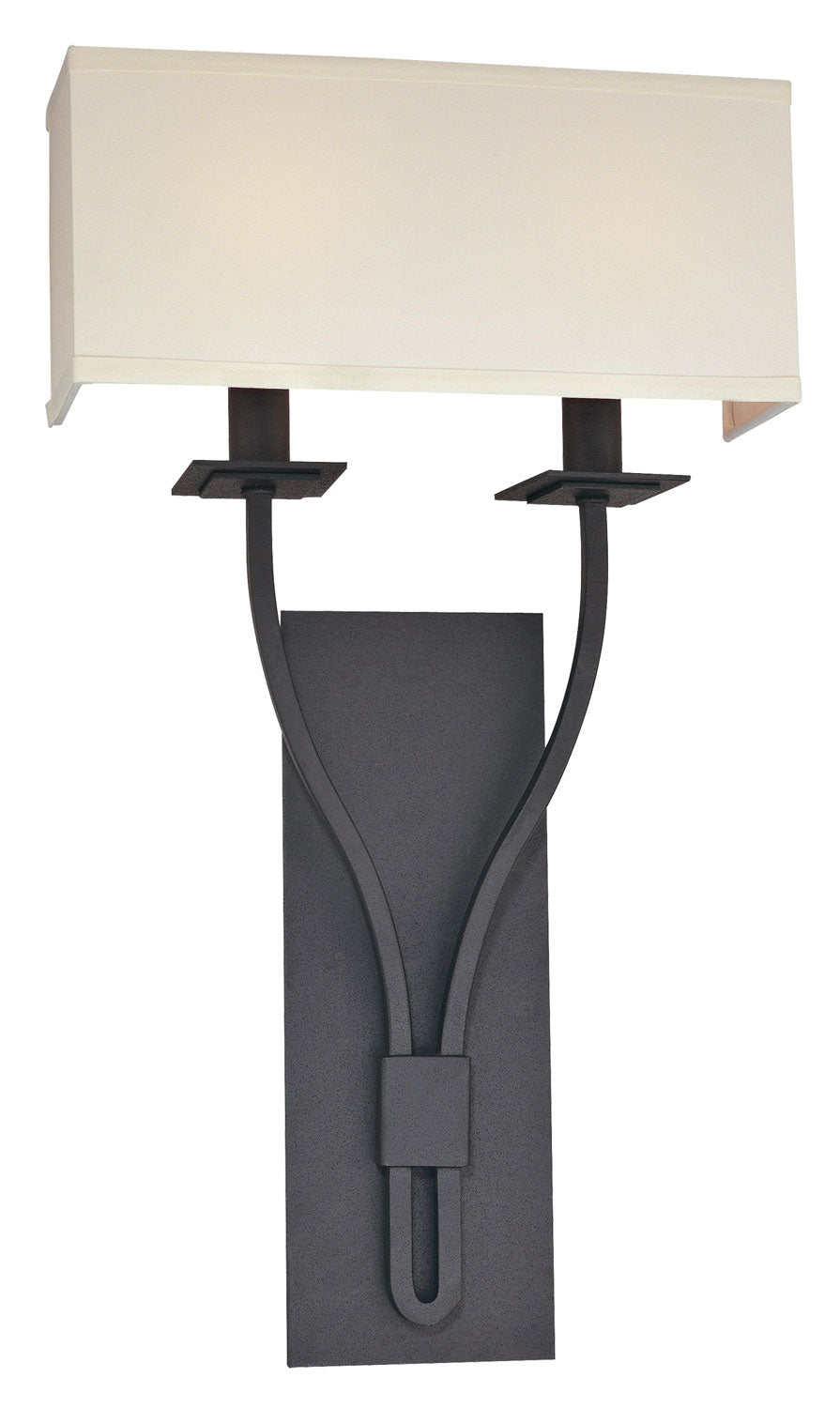 Troy Lighting - B2462-TBK - Two Light Wall Sconce - Palladium - Textured Black