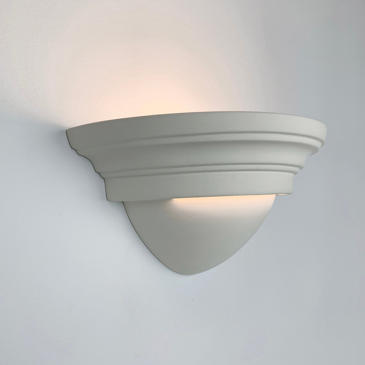 A-19 - 101 - One Light Wall Sconce - Islands of Light - Bisque