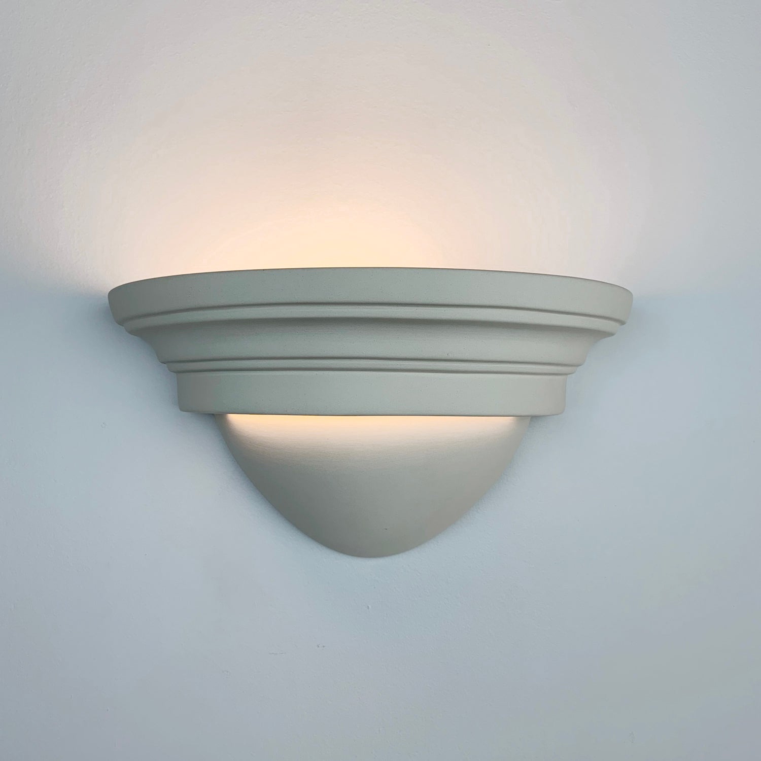 A-19 - 101 - One Light Wall Sconce - Islands of Light - Bisque