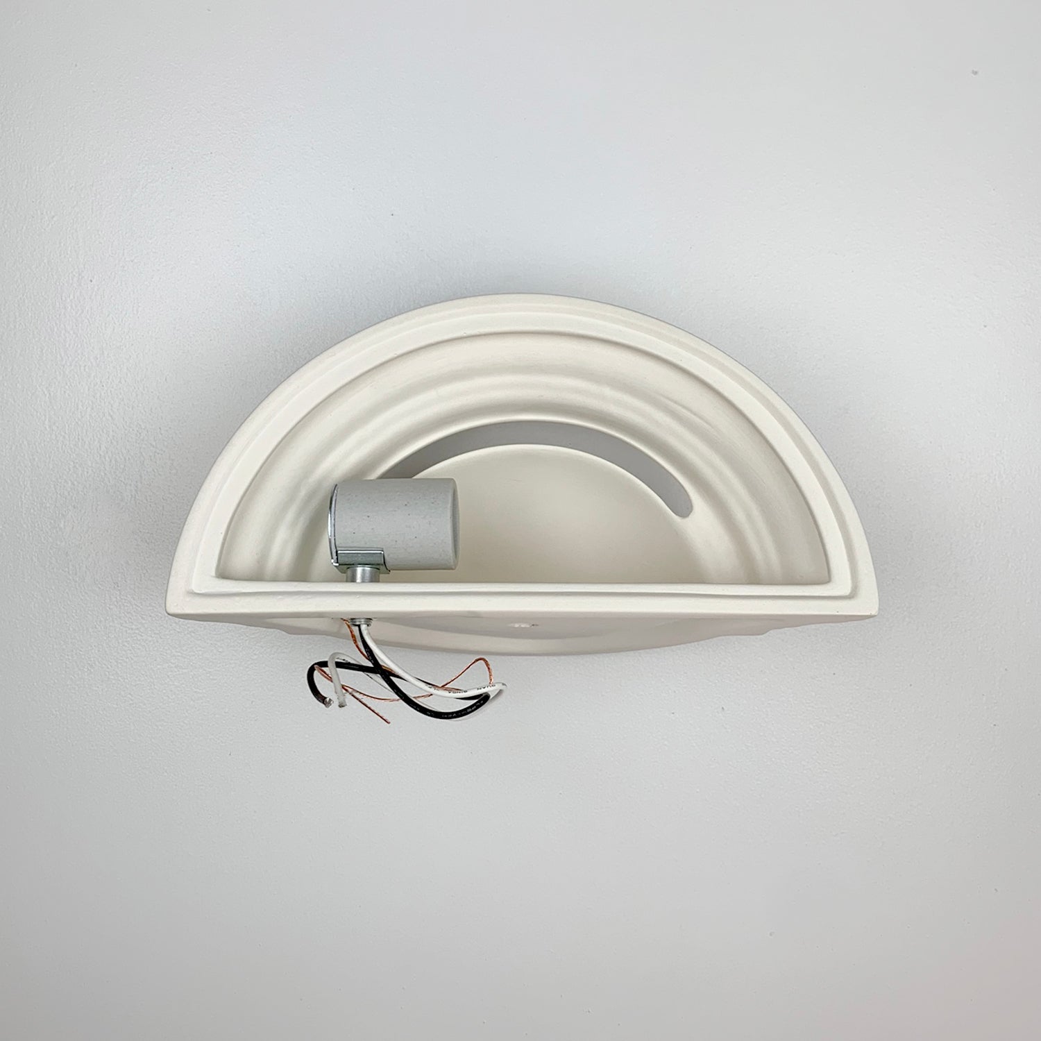 A-19 - 101 - One Light Wall Sconce - Islands of Light - Bisque