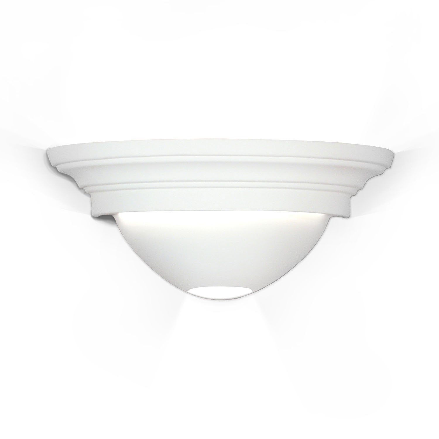 A-19 - 103 - One Light Wall Sconce - Islands of Light - Bisque