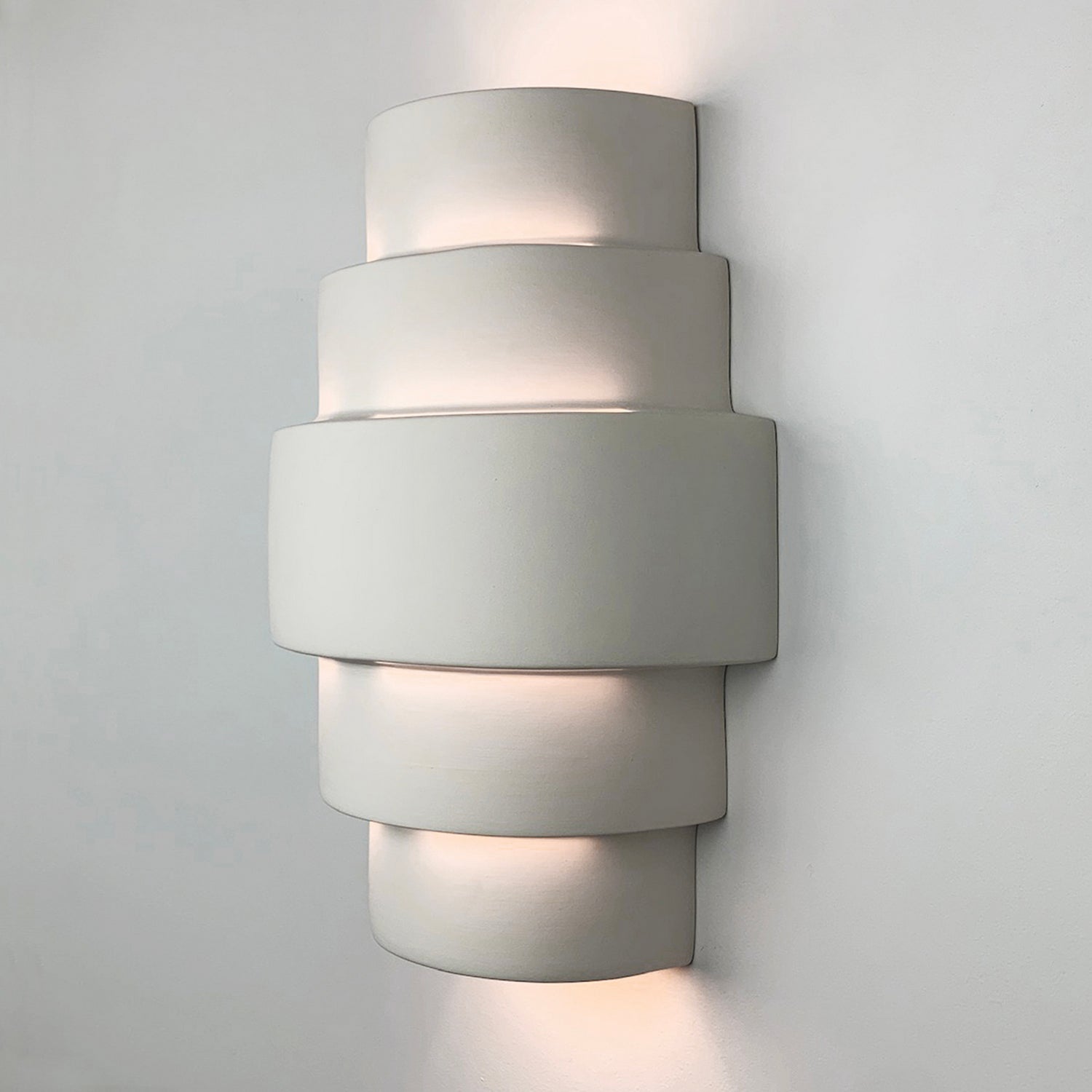 A-19 - 1401 - Two Light Wall Sconce - Islands of Light - Bisque