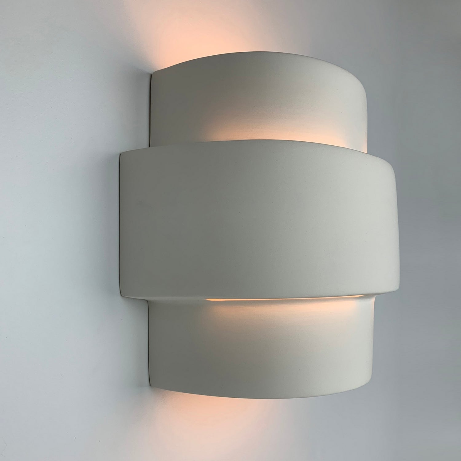 A-19 - 1402 - One Light Wall Sconce - Islands of Light - Bisque